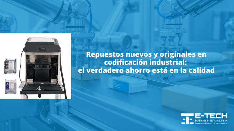 Repuestos nuevos y originales en codificación industrial: el verdadero ahorro está en la calidad