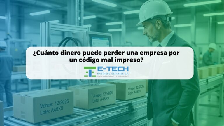 ¿Cuánto dinero puede perder una empresa por un código mal impreso?